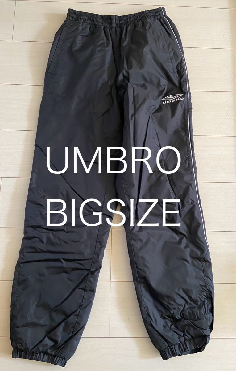素敵な UMBRO アンブロ ウィンド フィルパンツ 中綿パンツ XL XO その他