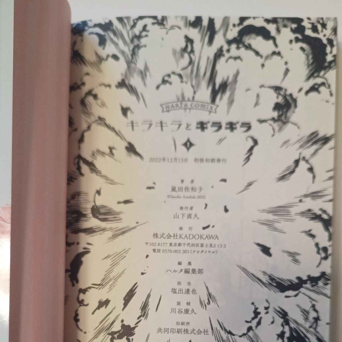 キラキラとギラギラ　１ （ＨＡＲＴＡ　ＣＯＭＩＸ） 嵐田佐和子／著　コミック　漫画