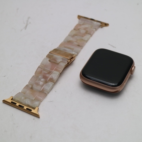 良品中古 Apple Watch series5 44mm GPSモデル ゴールド 中古 あすつく 土日祝発送OK