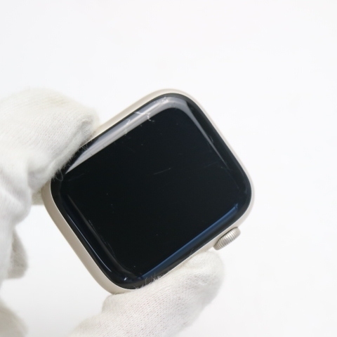  прекрасный товар Apple Watch Series7 45mm Cellular Star свет White ROM корпус отправка в тот же день суббота, воскресенье и праздничные дни отправка OK....