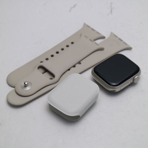 超美品 Apple Watch Series8 41mm GPS スターライト スマホ 中古あすつく 土日祝発送 即日発送