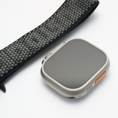 超美品 Apple Watch Ultra 49mm GPS+Cellular チタニウム スマホ 中古あすつく 土日祝発送 即日発送_画像1