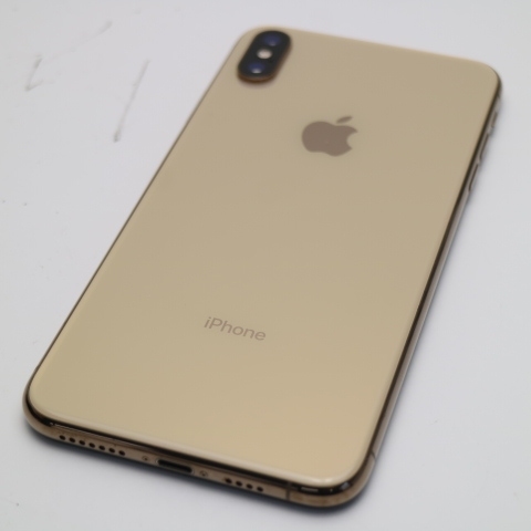 美品 SIMフリー iPhoneXS MAX 64GB ゴールド スマホ 白ロム 中古 即日発送 Apple iphone XS あすつく 土日祝発送OKの画像2