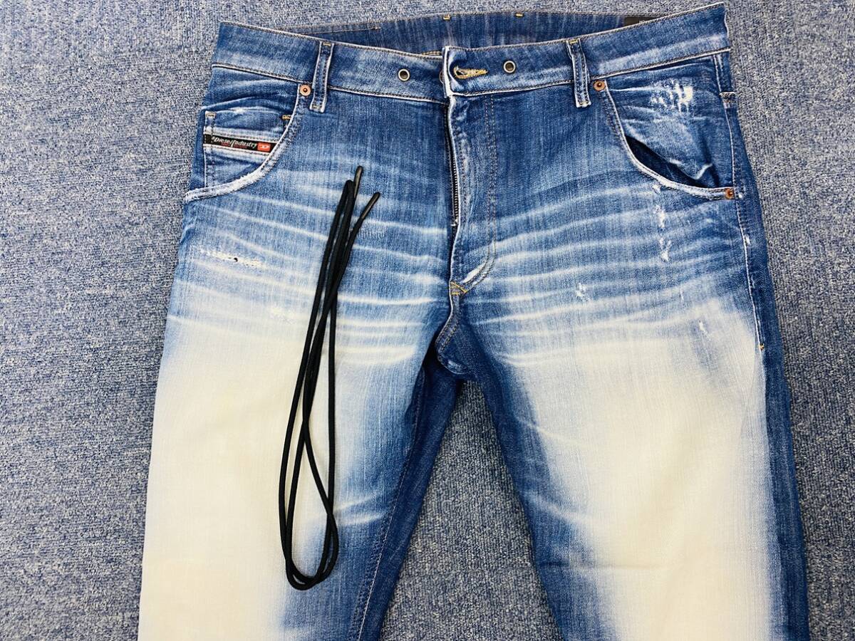 DIESEL Tapered Krooley Joggjeans 09b52　W34インチ　L32_画像3