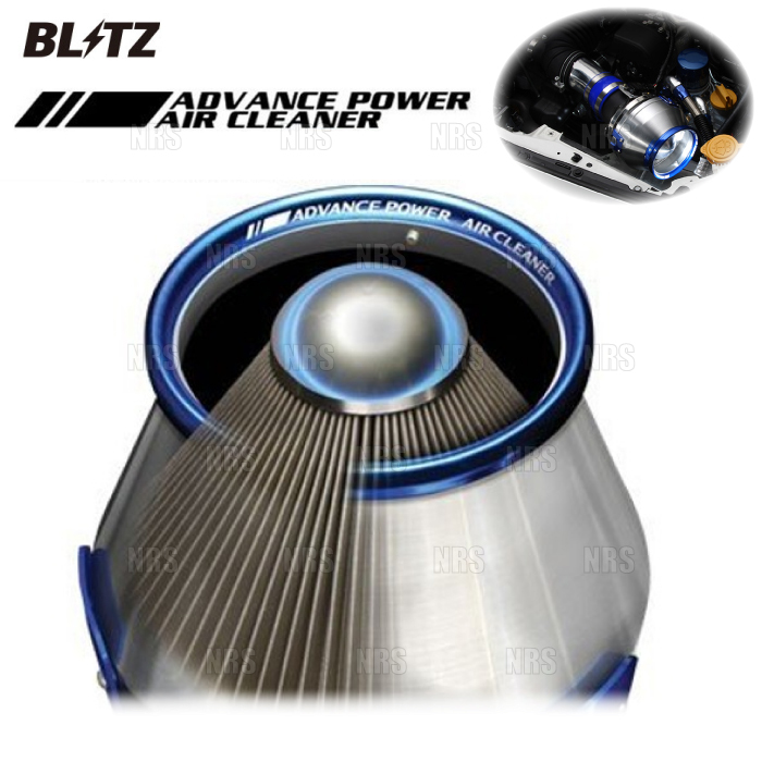 BLITZ ブリッツ アドバンスパワー エアクリーナー フェアレディZ Z32/CZ32/GCZ32 VG30DETT 1989/7～2002/7 (42017_画像1