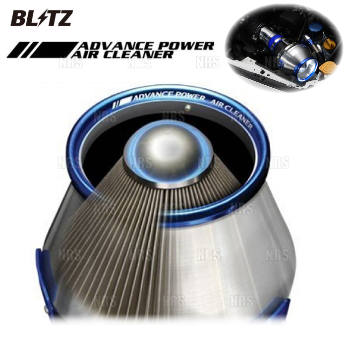 新しい BLITZ ブリッツ アドバンスパワー エアクリーナー クラウン