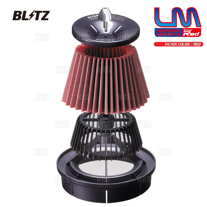 BLITZ ブリッツ サスパワー コアタイプLM-RED (レッド) レガシィ セダン/レガシィ ツーリングワゴン BD5/BG5 EJ20H 1993/10～1998/6 (59130_画像1