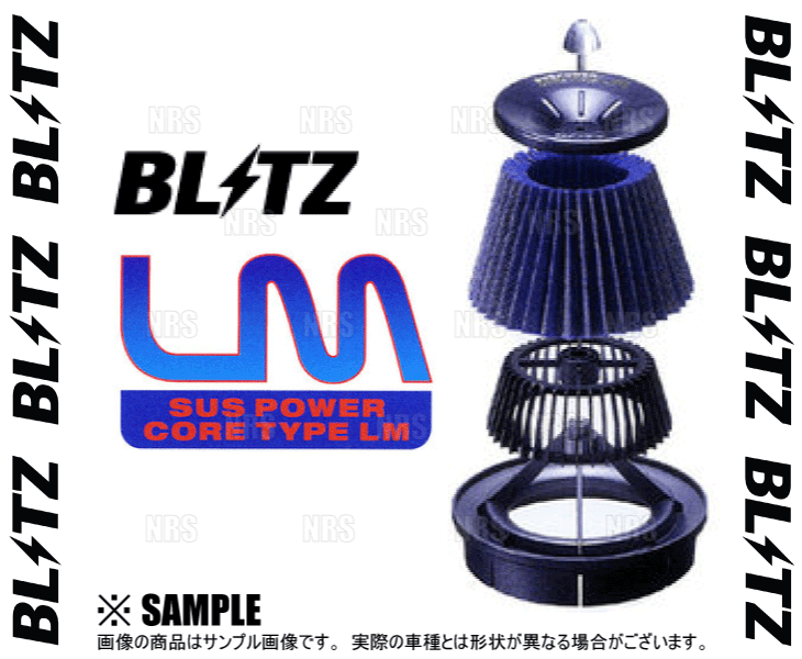 BLITZ ブリッツ サスパワー コアタイプLM (ブルー) マークII （マーク2）/ヴェロッサ JZX110 1JZ-GTE 2000/10～ (56064_画像3