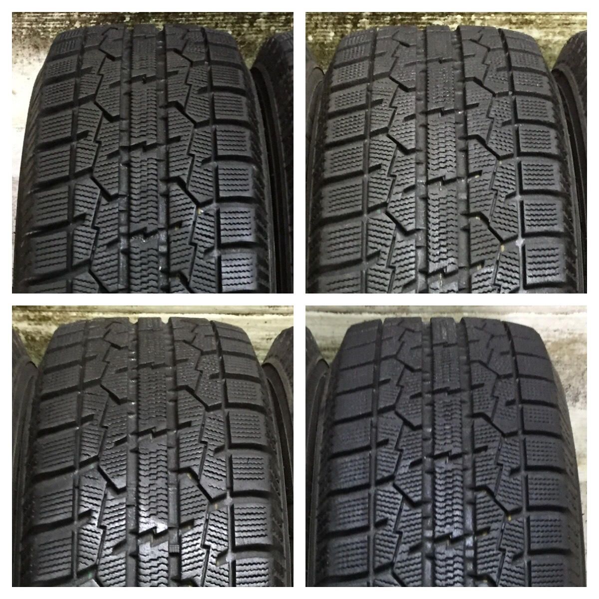 11 TOYO GARIT GIZ 185/70R14 2020年製 9分目 日産キャップ ノート キューブ 等 *6718_画像2