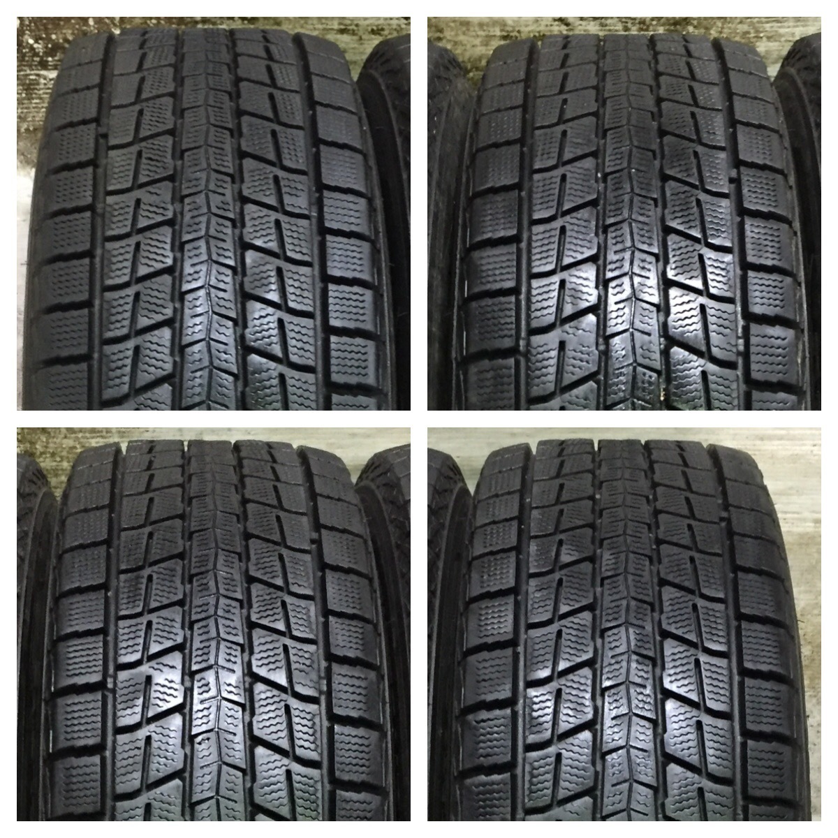 5 DUNLOP WINTERMAXX SJ8 225/60R17 2020年製 9.5分目 *6697_画像2