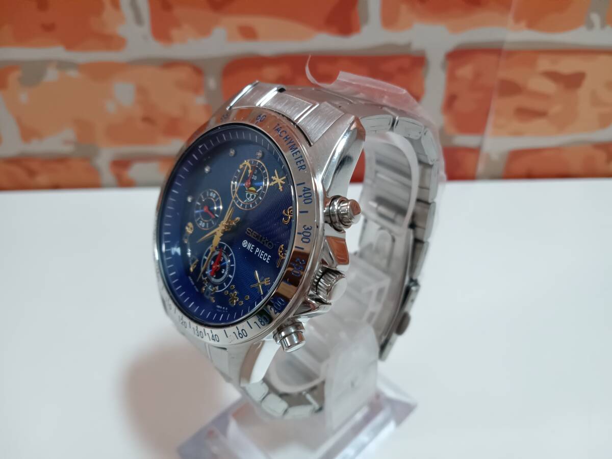 SEIKO×ONE PIECE セイコー 腕時計 20周年記念 ワンピース クオーツ 10気圧防水 動作確認済み ユーズド_画像3