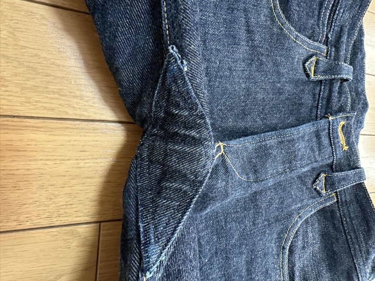 １円開始〜　ＷＥＳＴＲＩＤＥ　31インチ　ウエストライド濃紺ジーンズ デニム デニムパンツ JEANS ジーパン バイカー　ウエスタン_画像6