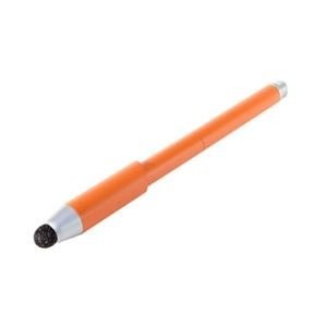(中古品)（まとめ）ミヨシ 低重心感圧付きタッチペン オレンジ STP-07／OR【×3セッ