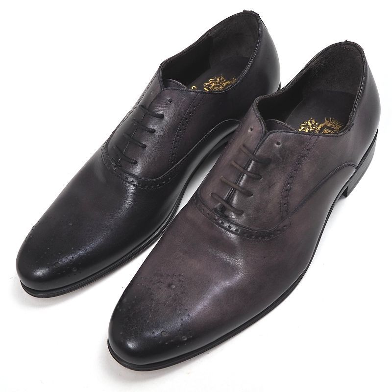 P959 未使用品 コルソナポレオーネ イタリア製 メダリオン CORSO NAPOLEONE ビジネスシューズ 26.0cm メンズ 紳士靴 e-79_画像1