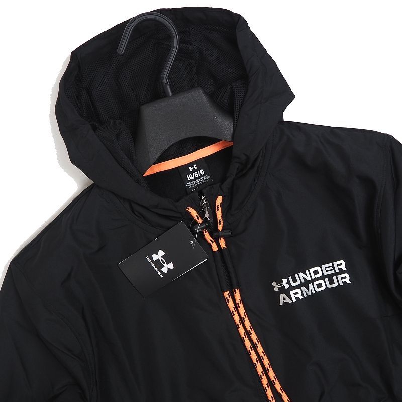 R124 新品 アンダーアーマー 裏起毛 セットアップ 上下セット フルジップパーカー ジョガーパンツ UNDER ARMOUR 秋冬 (サイズ：2XL)_画像4