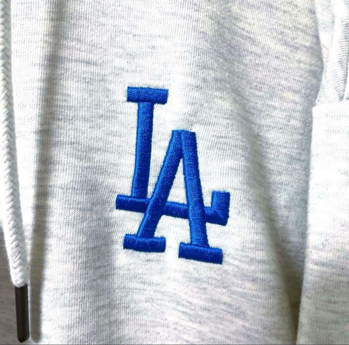 MLB ドジャース ジップアップ パーカー スウェット 刺繍ロゴ MLB ドジャース ジップアップ パーカー スウェット 刺繍ロゴ