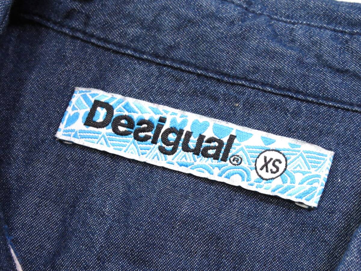 tesigaruDesigual stylish k Lazy pattern design shirt xs