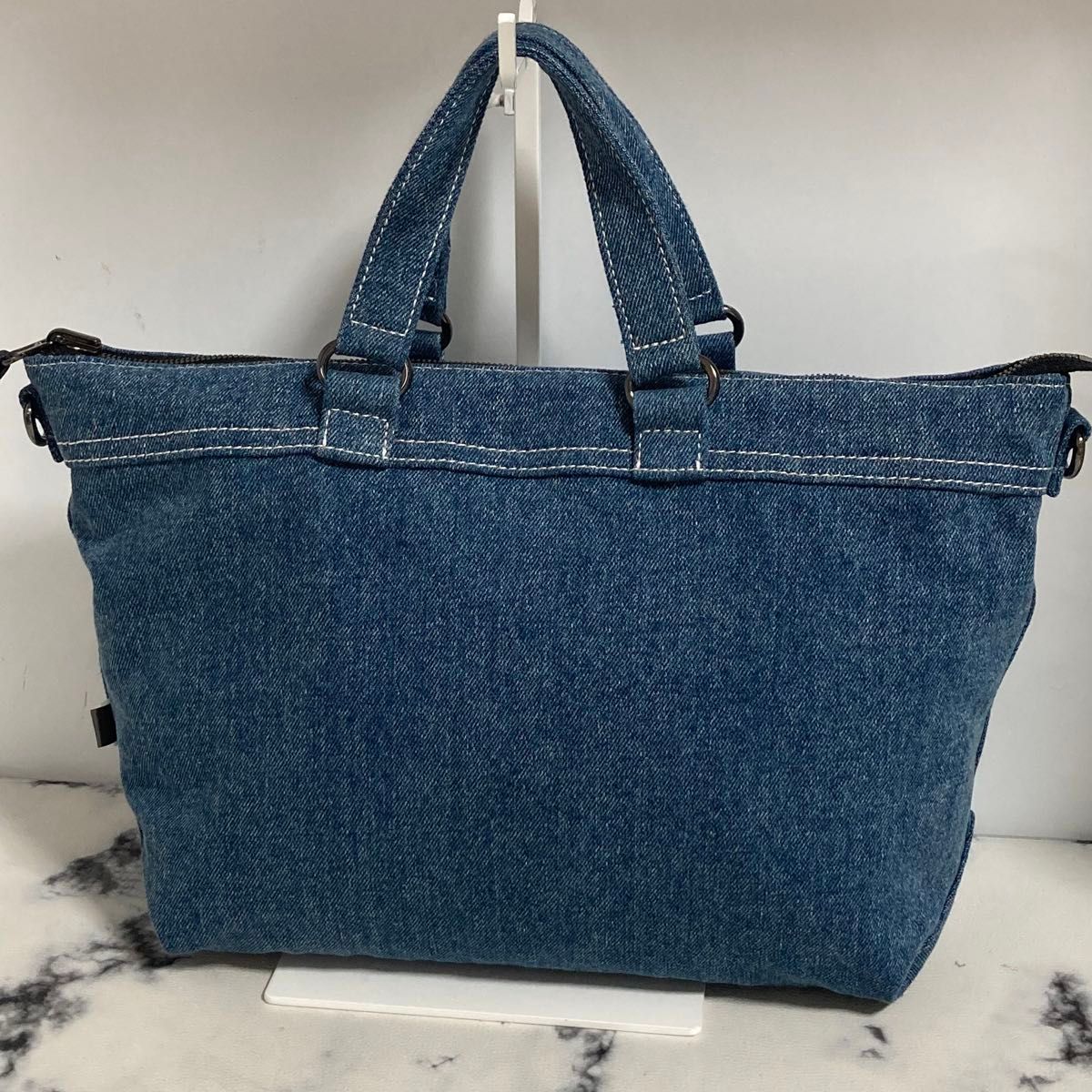 極美品 DIESEL ディーゼル リバーシブル デニム ボア トート 極美品 DIESEL ディーゼル リバーシブル デニム ボア トート