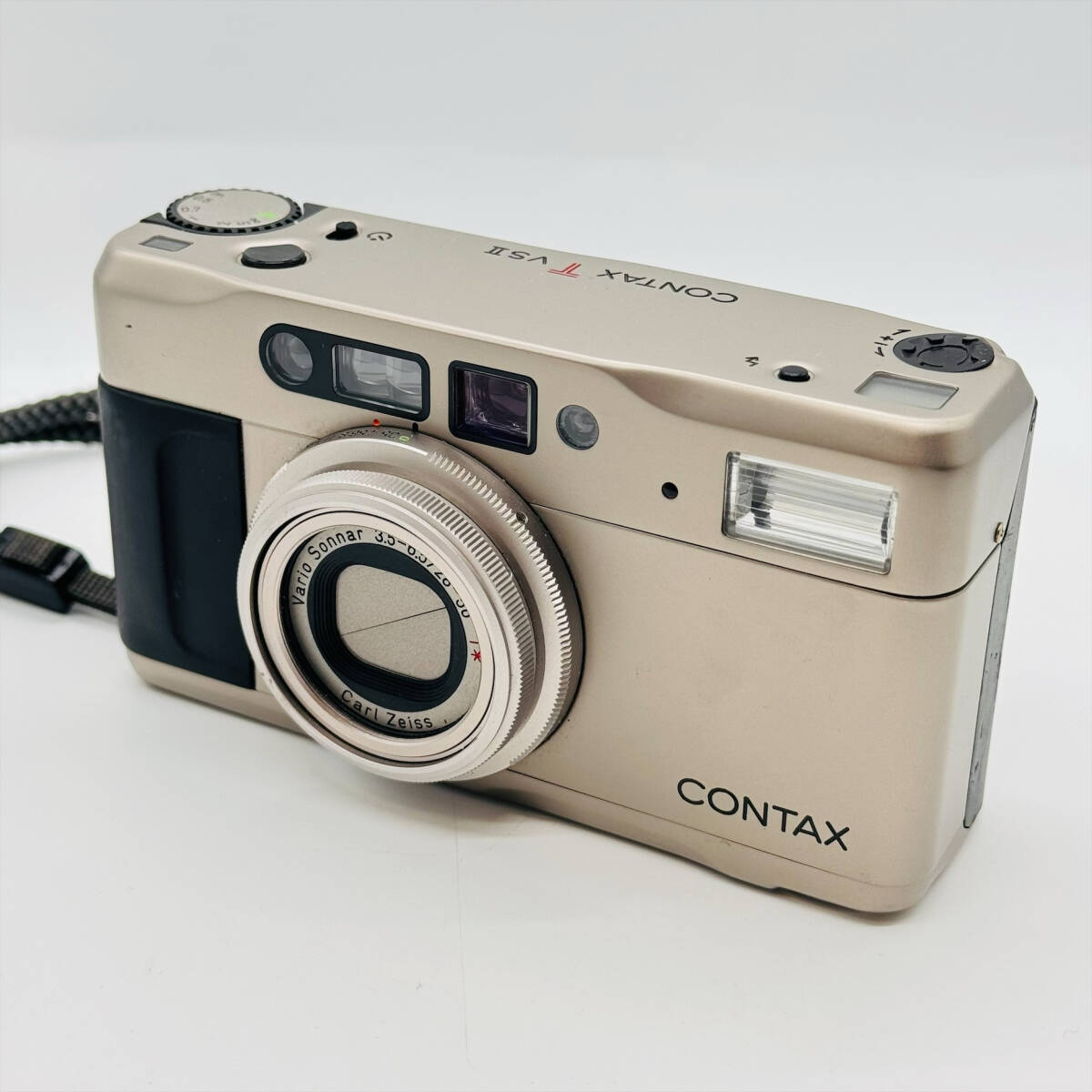 CONTAX コンタックス T VSⅡチタン 現状品 14241 フィルム コンパクトカメラ 動作未確認 高級 1円出品 かっこいい 趣味 コレクション _画像1