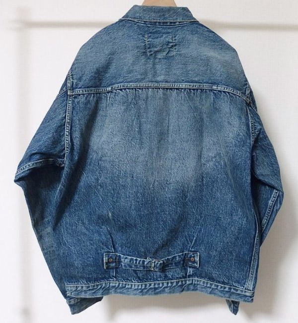 FULLCOUNT FULL COUNT Fullcount 2107 1st Type Denim Jacket Denim jacket G Jean 44woshu processing 