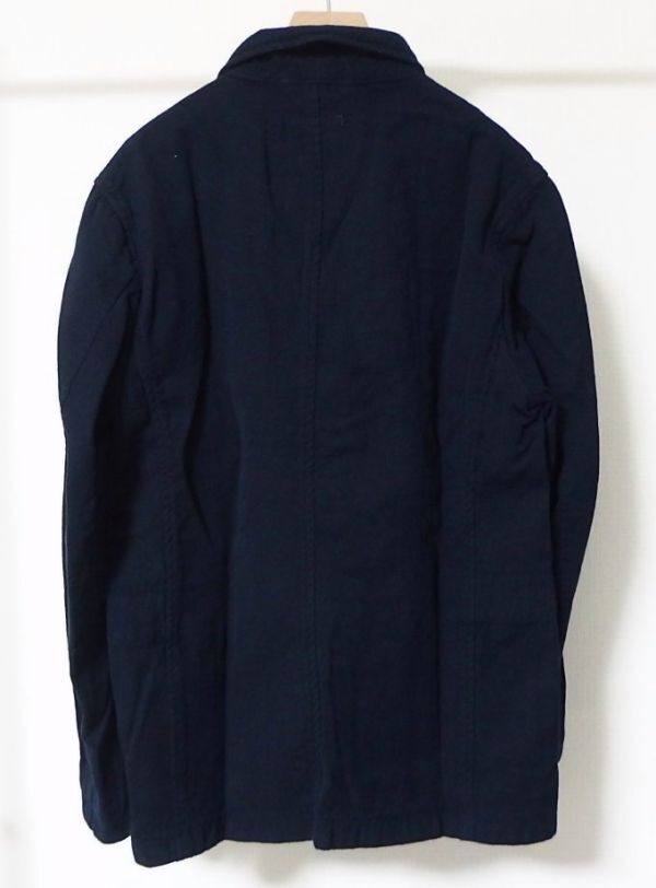 17AW Engineered Garments エンジニアードガーメンツ Bedford Jacket Wool Elastique ベッドフォード ジャケット M 紺の画像2