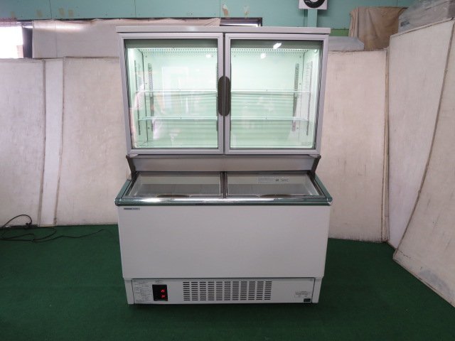 パナソニック デュアル型 冷凍ショーケース SCR-D120NB 営業所止め(0615AH)7CE-14