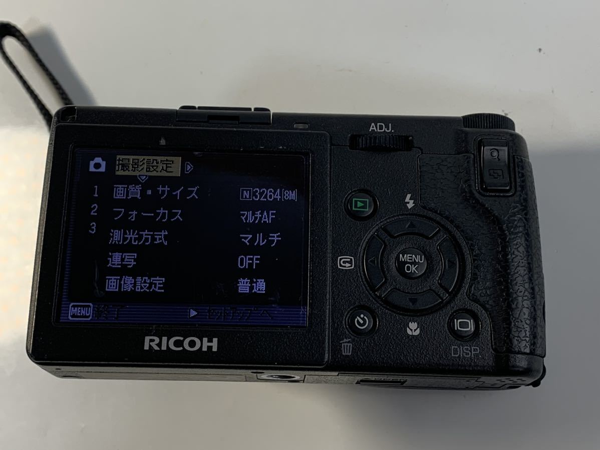 1000円~■★通電確認のみ★RICOH リコー GR DIGITAL コンパクトデジタルカメラ GR LENS f=5.9mm★okoy2490310-264★t8753_画像5