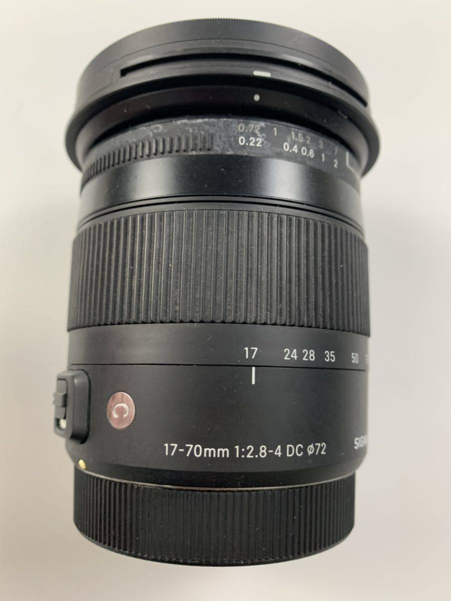 1000円~■★動作未確認★SIGMA シグマ 17-70mm 1:2.8-4 DC 箱付き カメラレンズ★okoy2443668-313★t8591_画像5