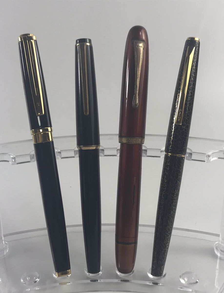 1000円~●★筆記未確認★ 万年筆 PELIKAN MONT BLANC ウォーターマン ペン先 18k-750 14K ★okoy2496402-281★op3371_画像7