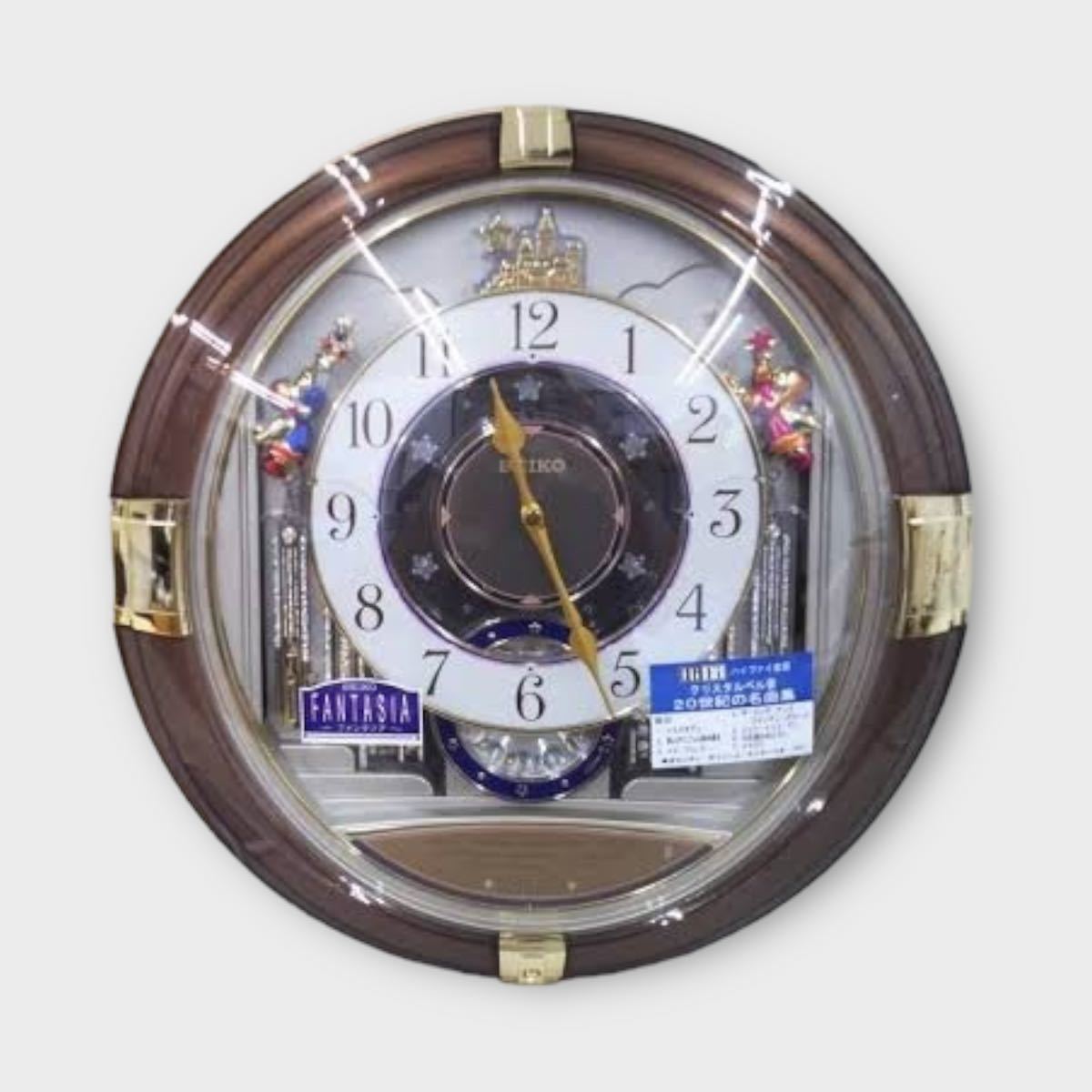 セイコー ファンタジア RE549G 箱付 未使用品 からくり時計 セイコー ファンタジア RE549G 箱付 未使用品 からくり時計