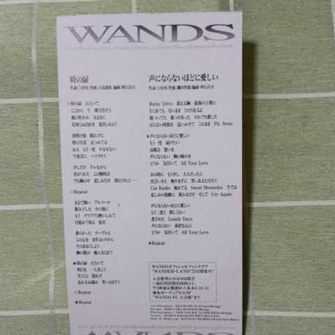 WANDS  時の扉