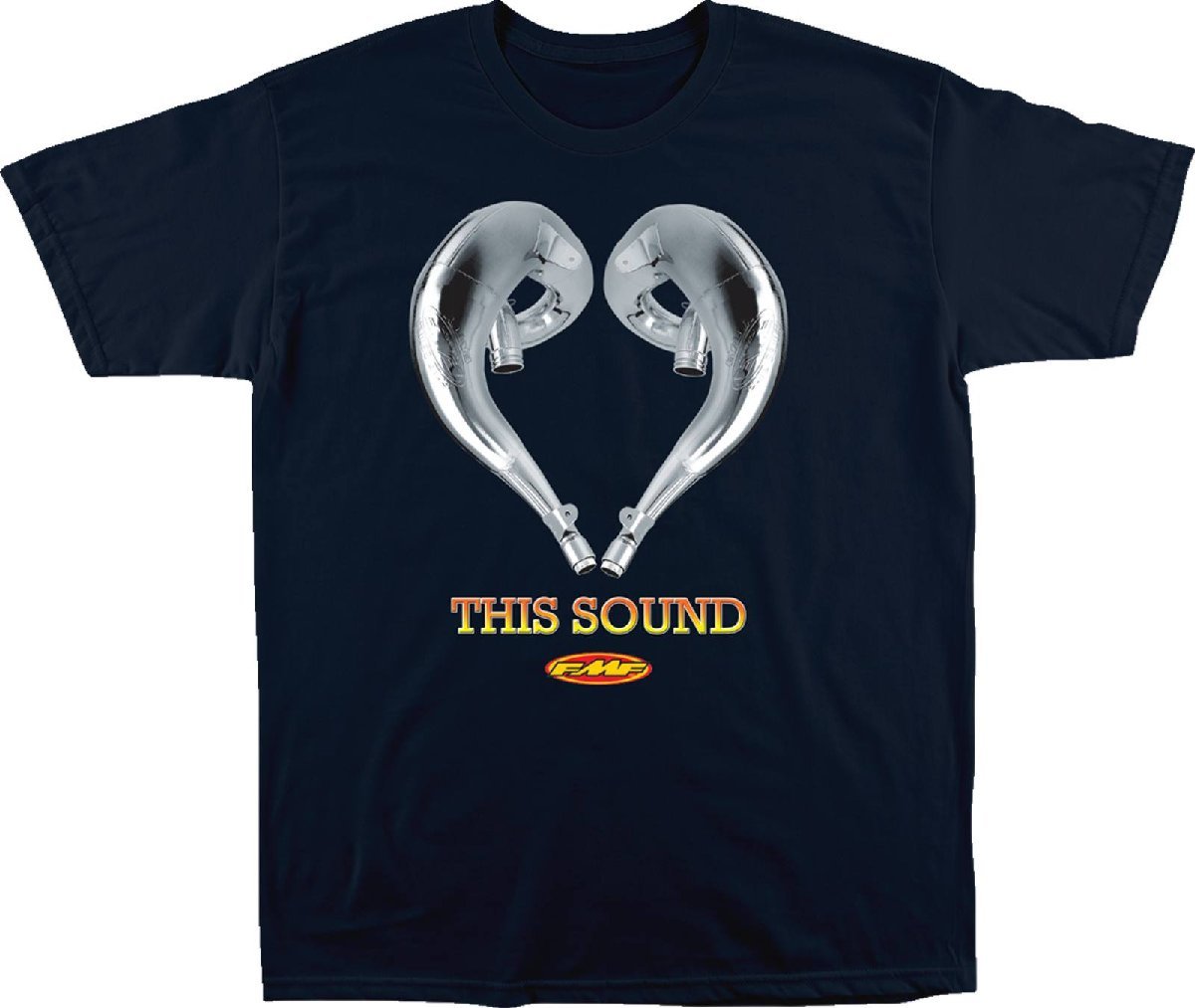 Lサイズ - ネイビー - FMF Love Sound Tシャツ_画像1