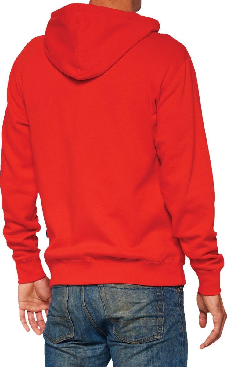 M size - red - 100% Official fleece Zip up f-ti-/ Parker 