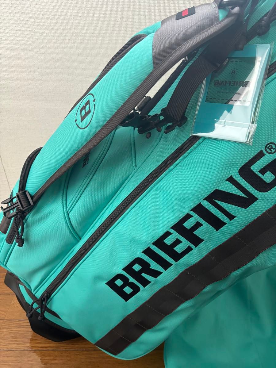 新品 BRIEFING ブリーフィング キャディバッグ CR-4 #03 ミント 新品 BRIEFING ブリーフィング キャディバッグ CR-4 #03 ミント