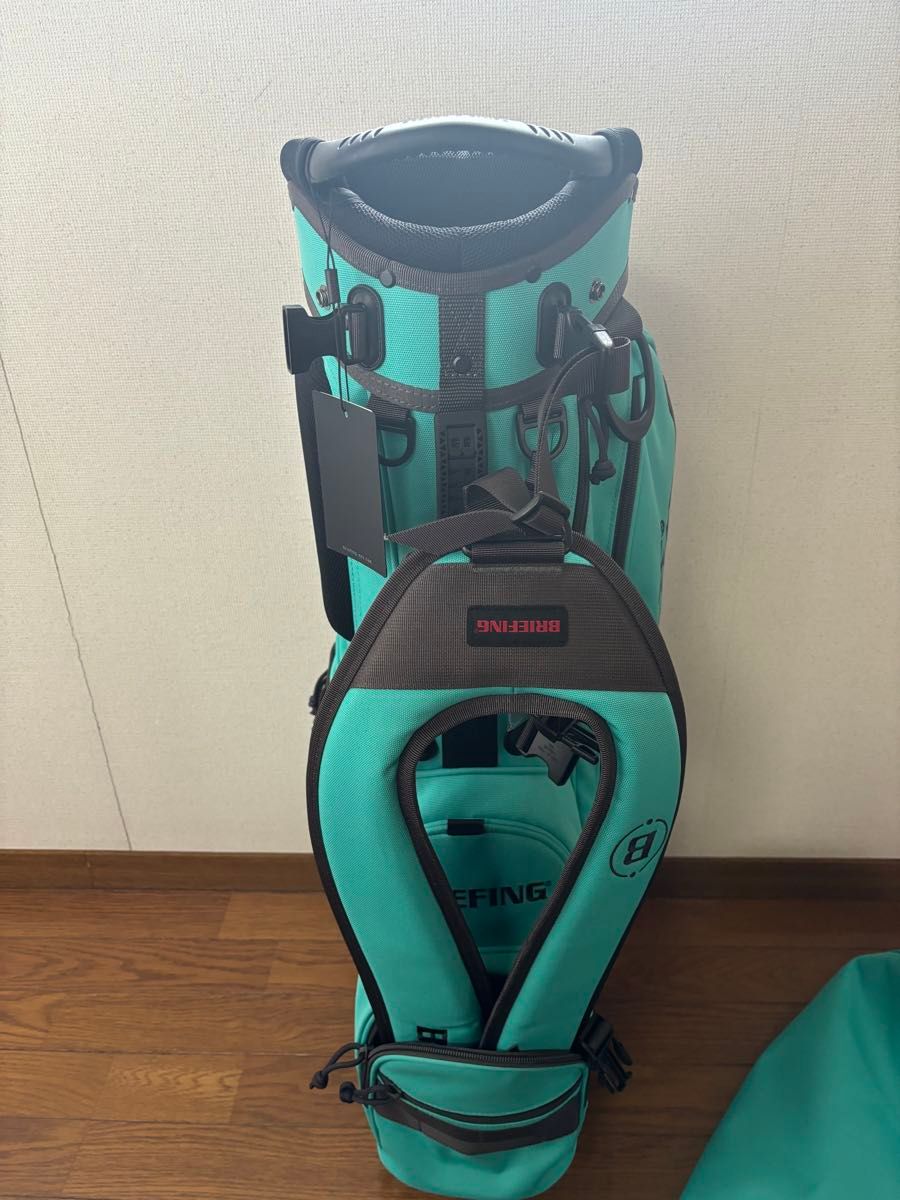 新品 BRIEFING ブリーフィング キャディバッグ CR-4 #03 ミント 新品 BRIEFING ブリーフィング キャディバッグ CR-4 #03 ミント