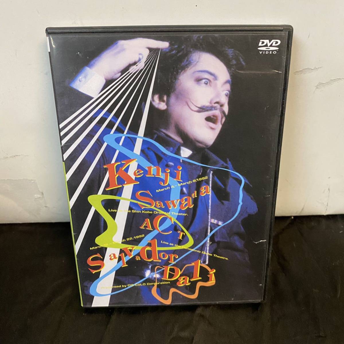 DVD 沢田研二 ACT サルバドール・ダリ KENJI SAWADA ACT SALVADOR DALI_画像1