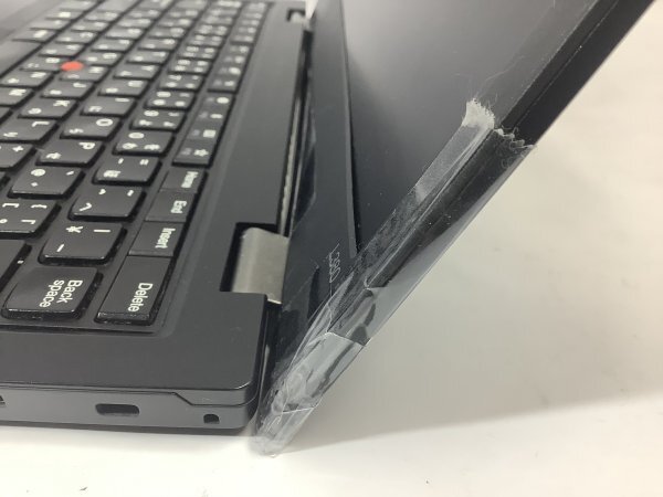 お宝アキバ/ジャンク品 BIOS起動可 液晶フレームに破損 充電可 Wi-Fi? カメラ? ThinkPad L380 13.3型 Core i5 8250U メ8 SSD欠 梱80 小1694_現品画像です