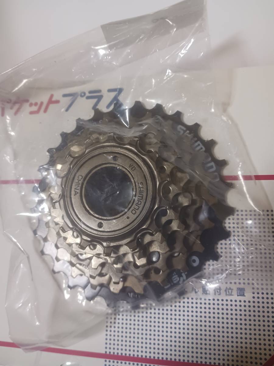 シマノ MF-TZ500-6  新品 14-28T マルチプルフリーホイール  補修用 の画像1