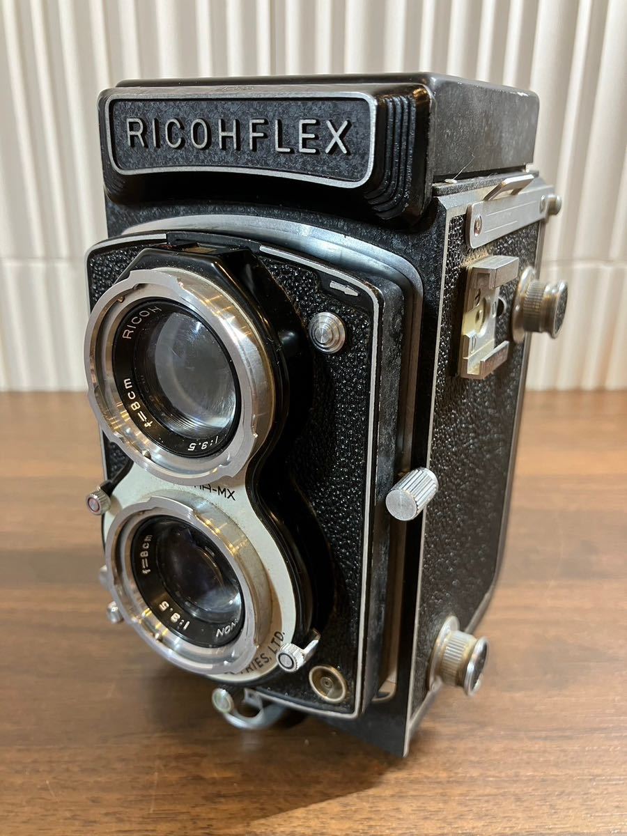 E/811 RICOH リコー RICOHFLEX 二眼レフカメラ_画像2