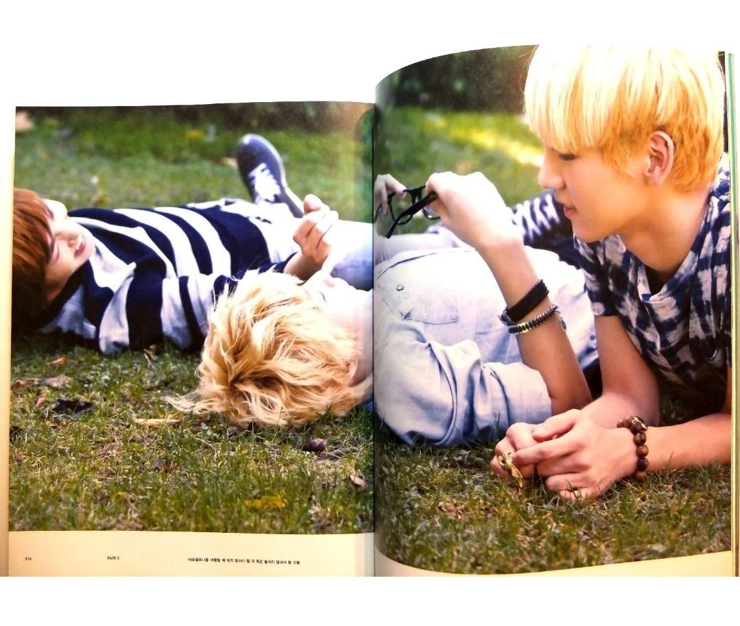 韓国書籍 太陽の子供達 SHINee　オニュ　テミン キー 写真集