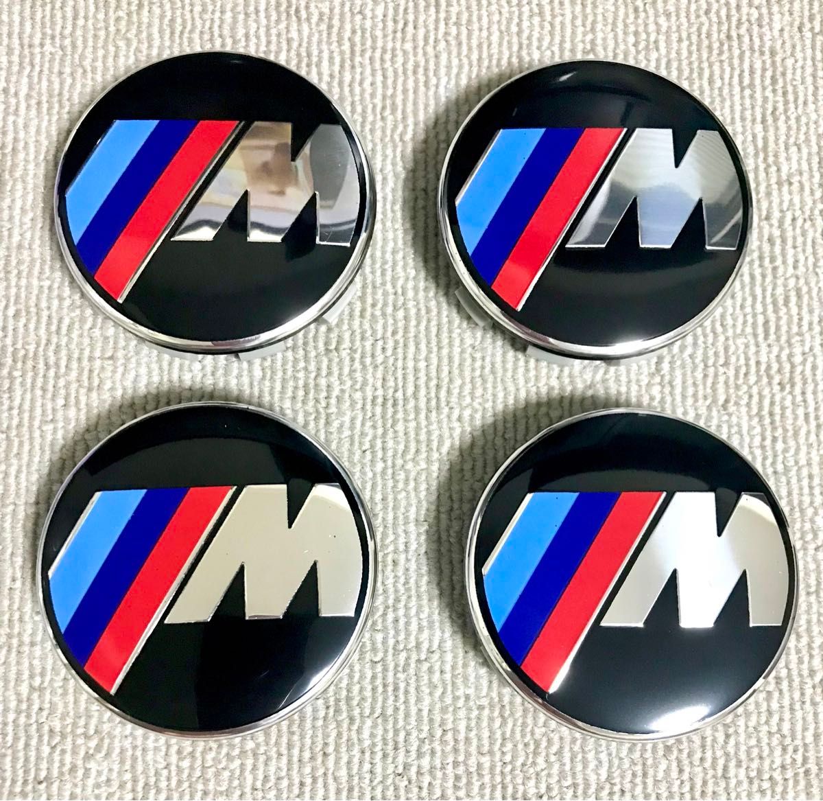 BMW ホイールセンターキャップ　ハブキャップ　68mm 4個セット　Mパフォーマンス