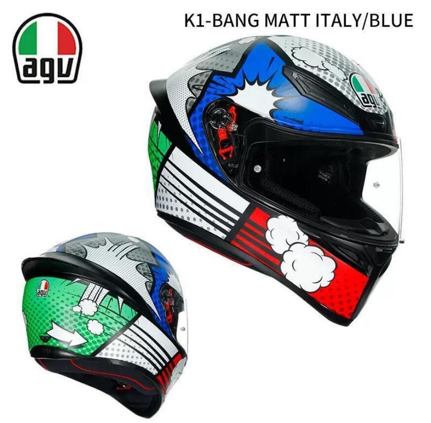 正規品 新品 AGV K1 BANG MATT ITALY/BLUE ヘルメット_画像1