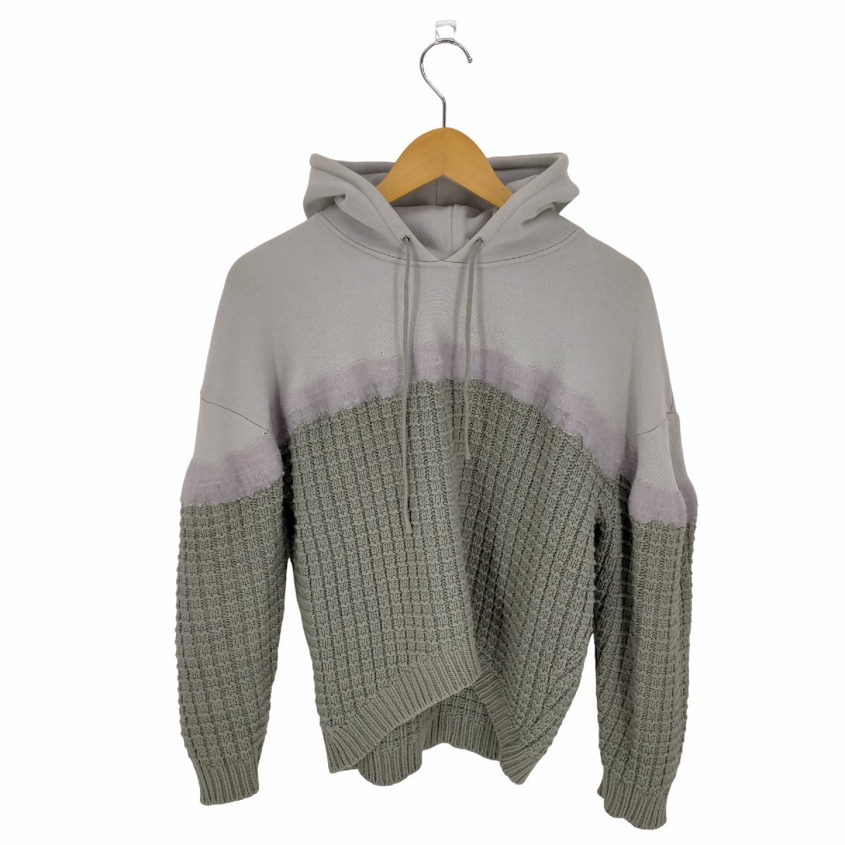 Ameri VINTAGE(アメリヴィンテージ) NEEDLE PUNCH KNIT HOODIE レディ 中古 古着 0311_画像1