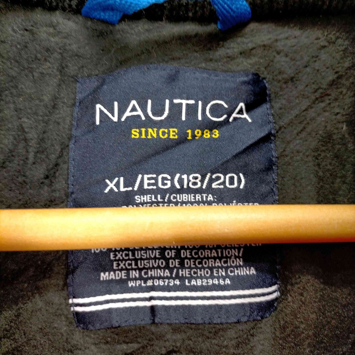 NAUTICA(ノーティカ) 裏地フリースアークティックパーカー メンズ XL(18/20) 中古 古着 0712_画像6