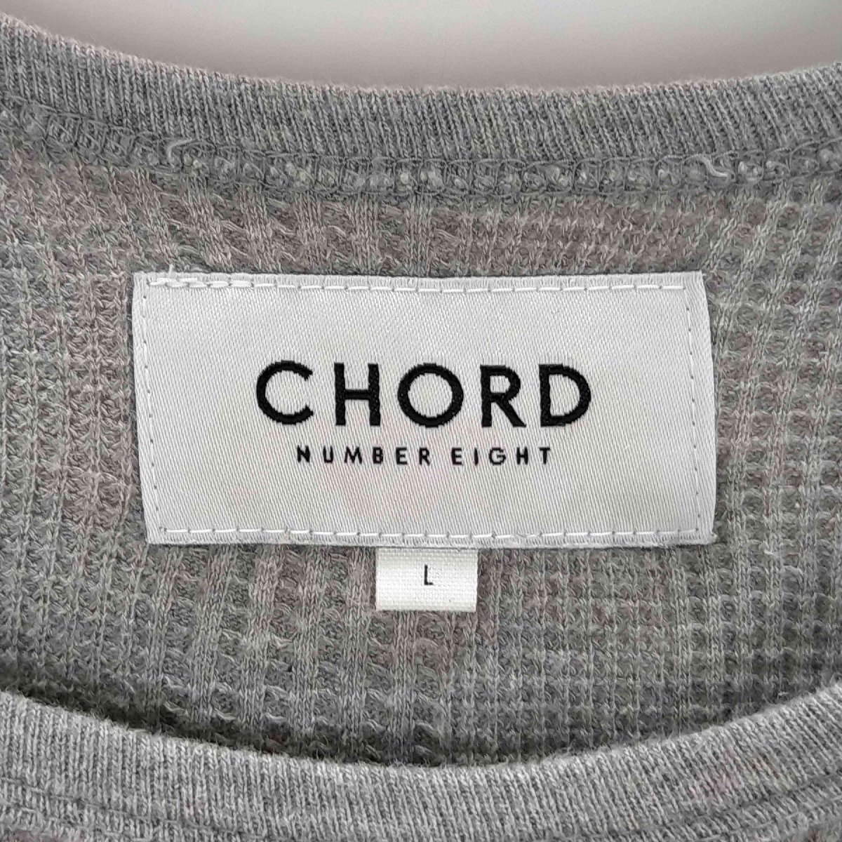 CHORD NUMBER EIGHT(コードナンバーエイト) TANK TOP LONG THERMAL 中古 古着 0906_画像6