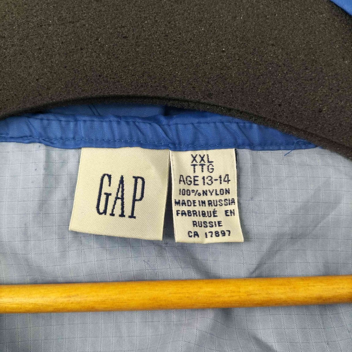 Gap(ギャップ) OLD GAP 白タグ ナイロン アノラックパーカー メンズ XXL 中古 古着 1150_画像6
