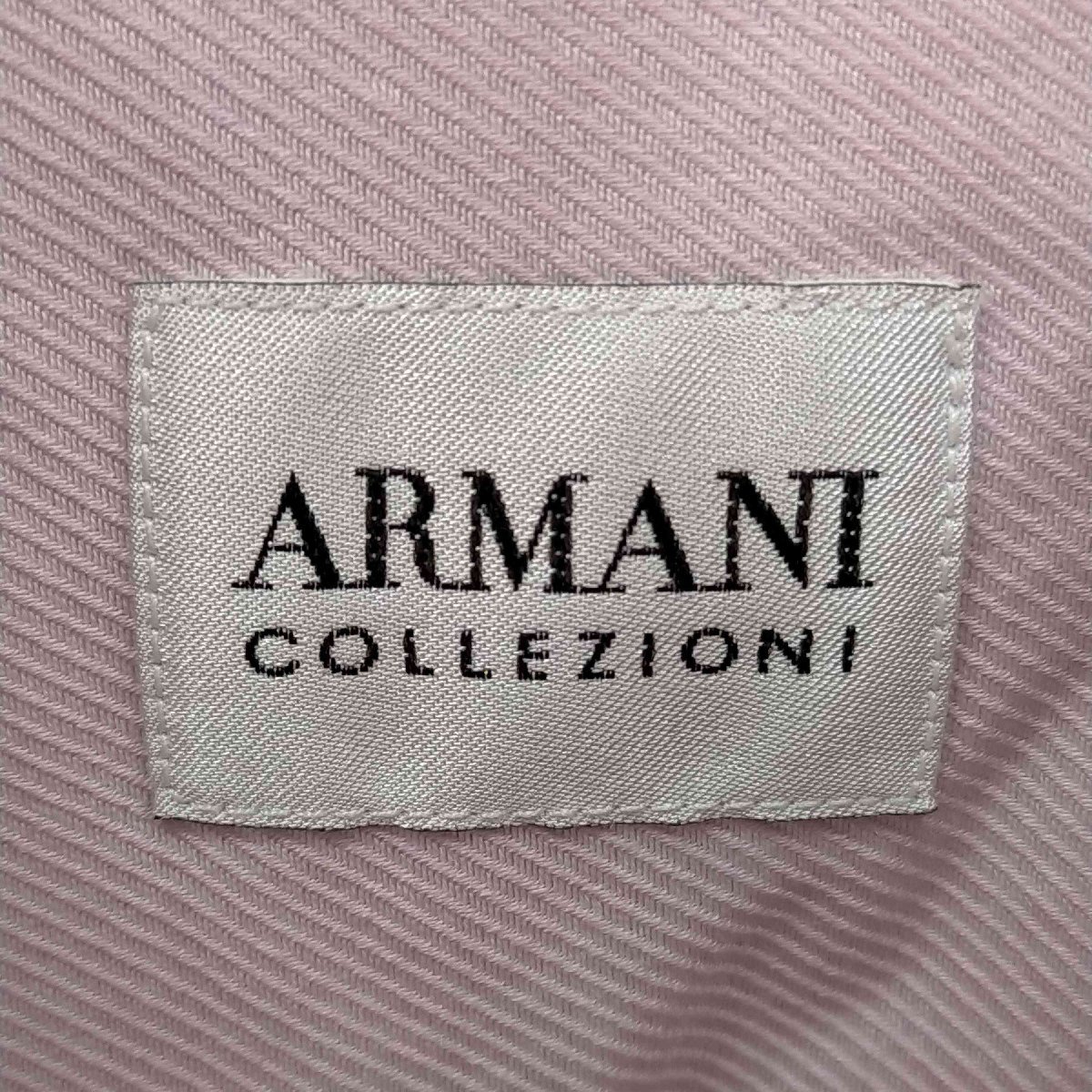 ARMANI COLLEZIONI(アルマーニコレツィオーニ) 斜めストライプ ボタンダウンシャツ メンズ 中古 古着 1243_画像6