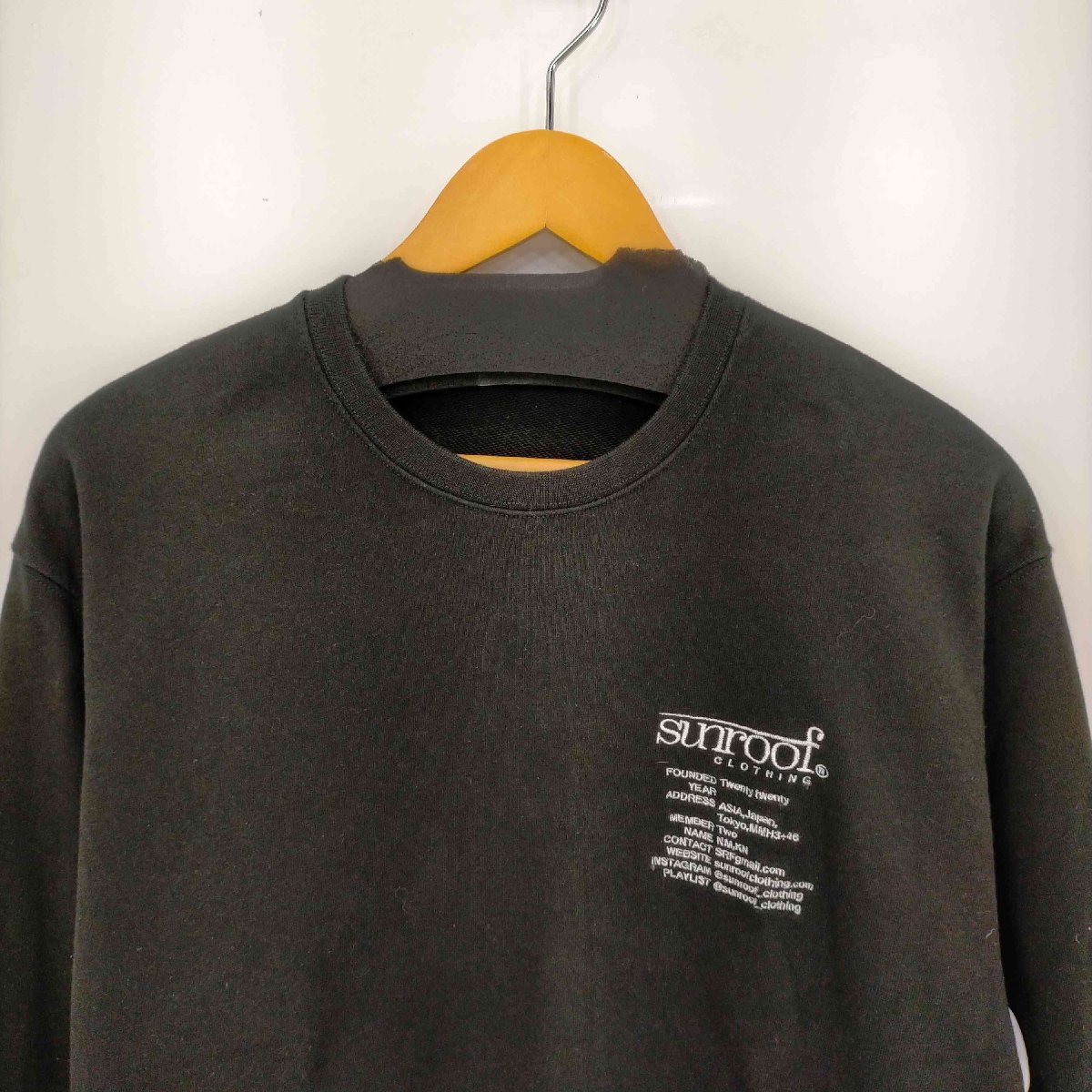 sunroof(サンルーフ) SRF OVW sweat tops メンズ JPN：L 中古 古着 0624_画像3