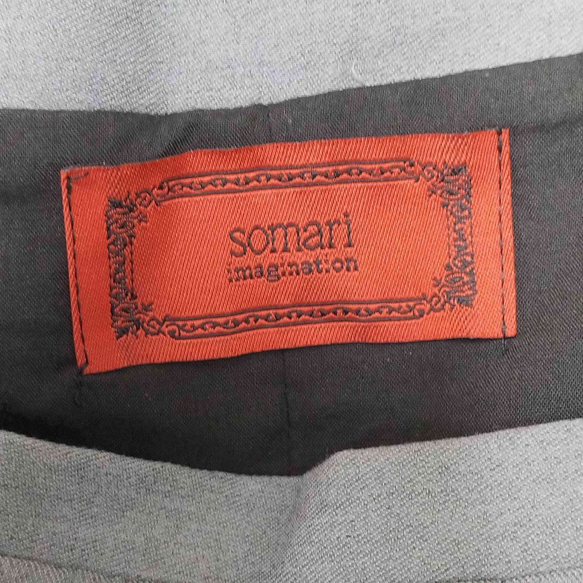 SOMARI(ソマリ) タックデザインバイカラージャンパースカート レディース JPN：2 中古 古着 0202_画像6