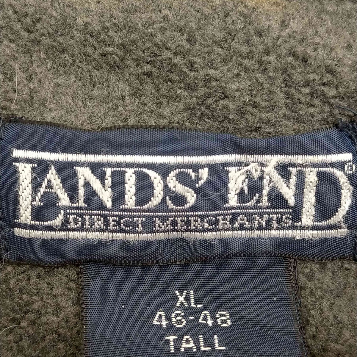 LANDS END(ランズエンド) 裏地フリース ナイロン メンズ import：XL 中古 古着 0944_画像6